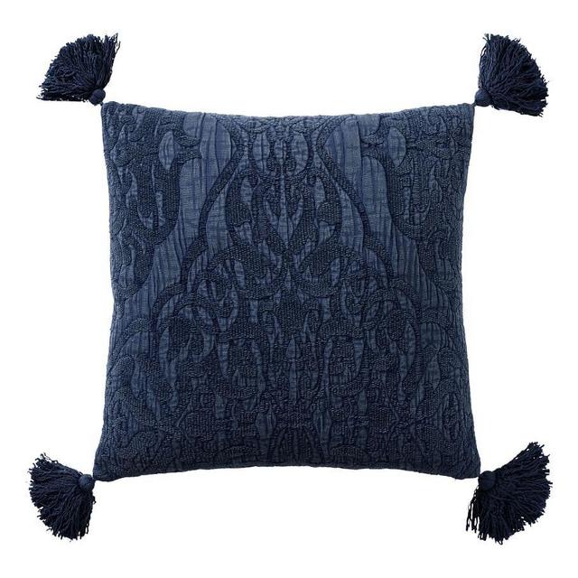 Aileen Jacquard 22in Pillow22X22 InchesMidnight