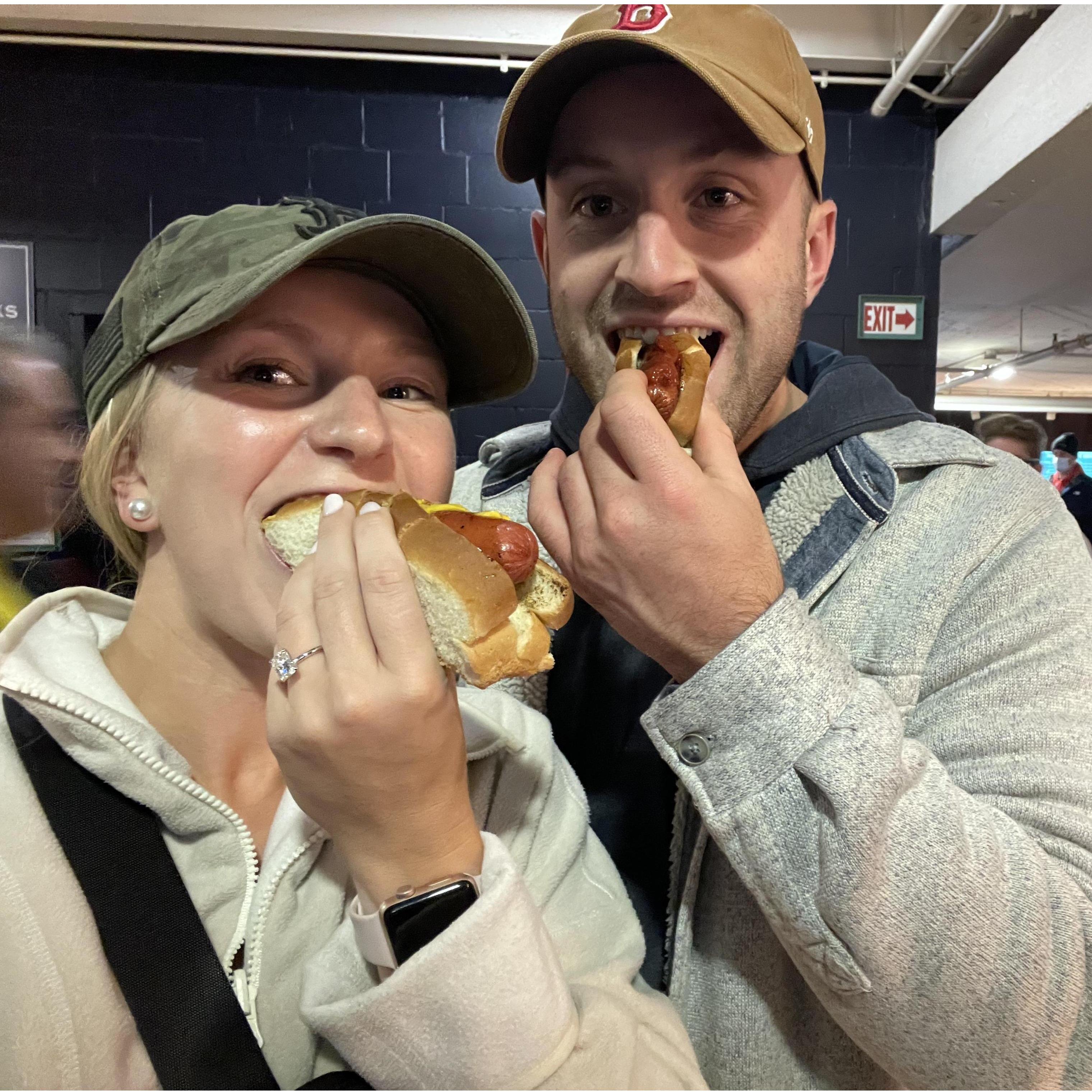 Fenway franks!
