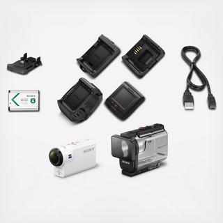 HDR-AS300 Waterproof Action Camera with Live View Remote