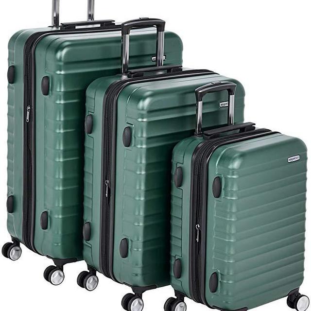 AmazonBasics Hardside Spinner Luggage - Multi-Piece Set