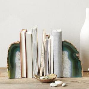 Agate Bookends - Set of 2
