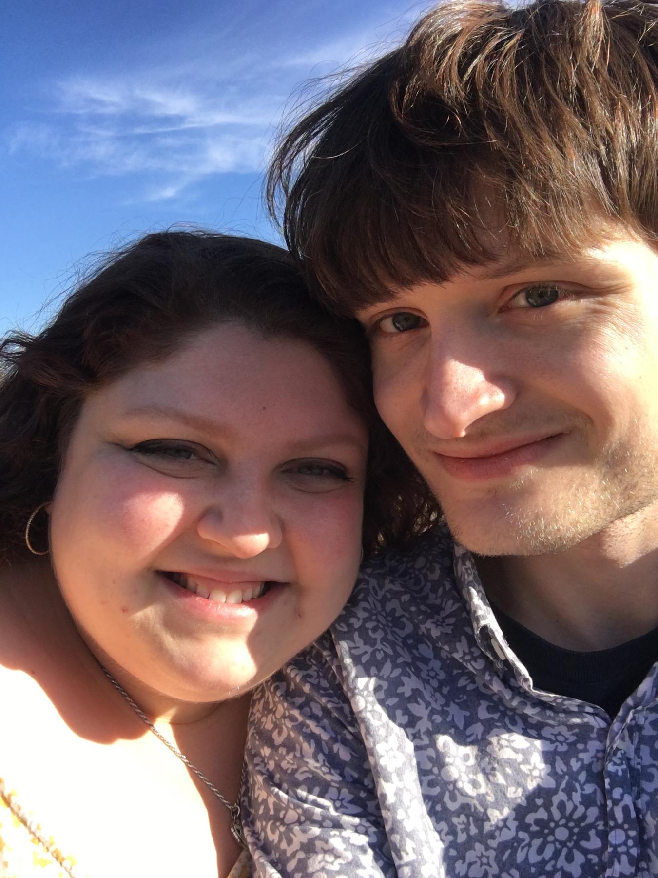 We found love at the place where we met. We had a picnic at South Hills on March 12, 2021, and we have been dating since.