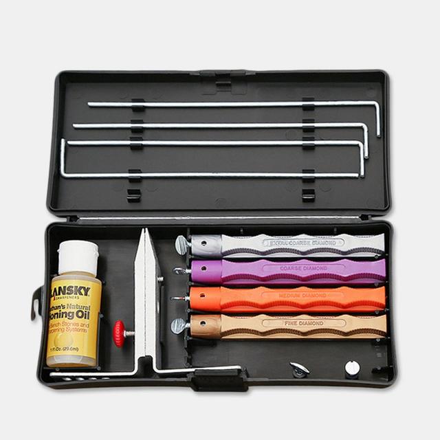 Lansky Deluxe 4-Stone Diamond Sharpening System