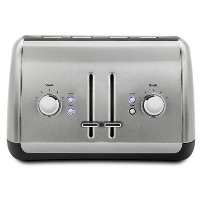 KitchenAid 4 Slice Toaster - Brushed Stainless Steel KMT4115SX
