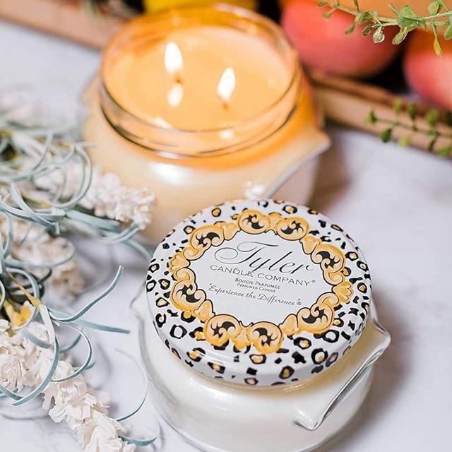Tyler Candle Company Diva Scented Candle, 22 oz, Pack of 2, Includes a Tyler Candle Company Match