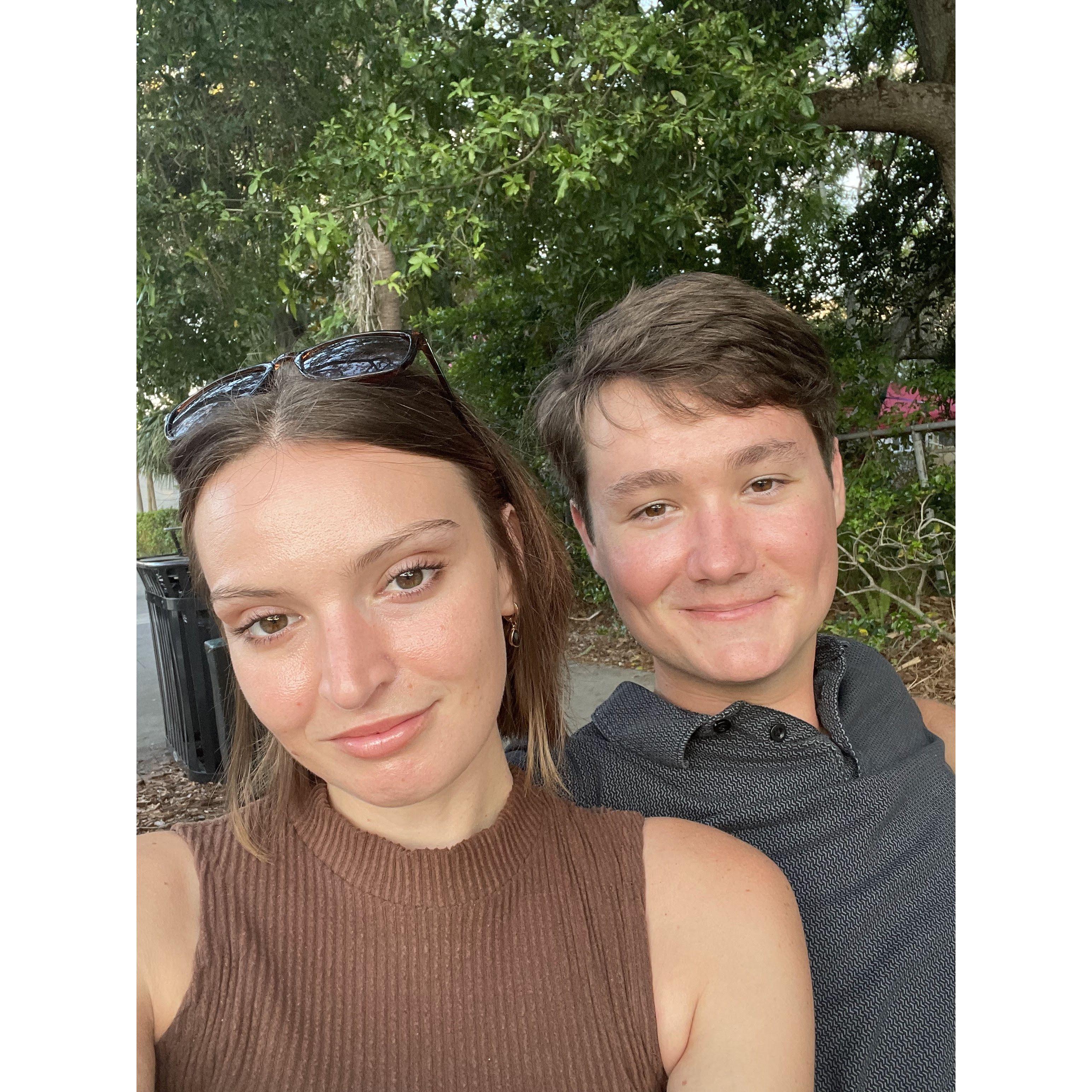 A lovely dinner date for our 6 year anniversary in Safety Harbor