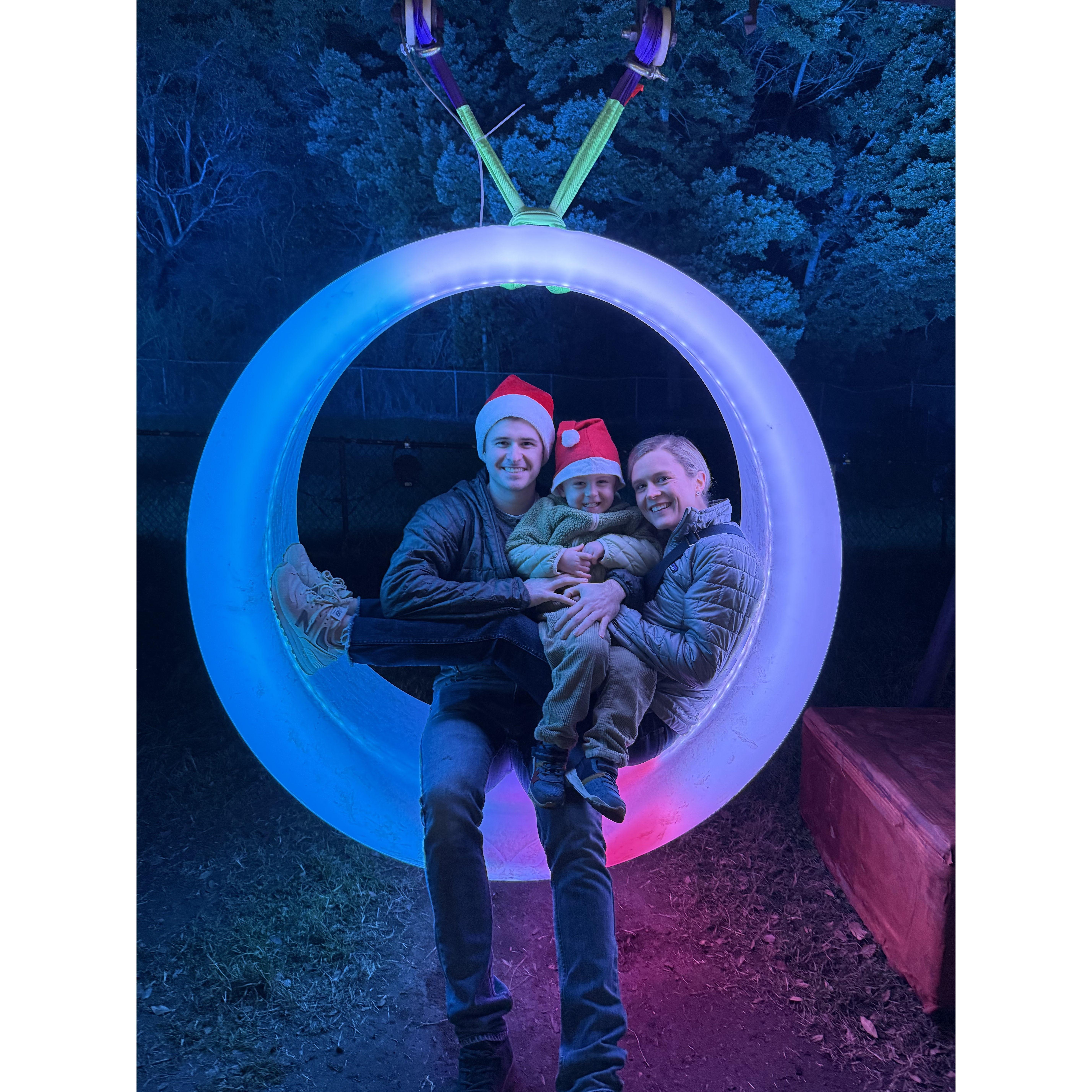 Christmas cheer with little Coop!