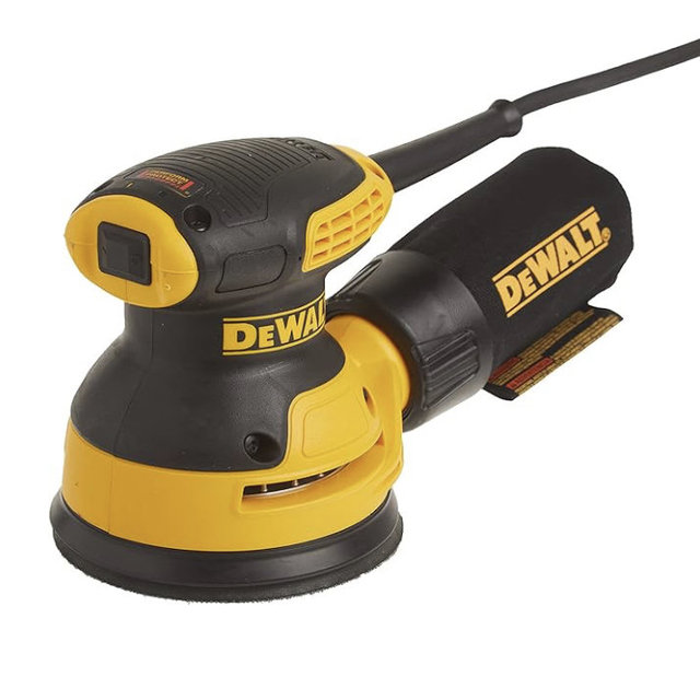 DEWALT Orbital Sander, 5 Inch Palm Sander Tool, 12,000 OPM (DWE6421)
