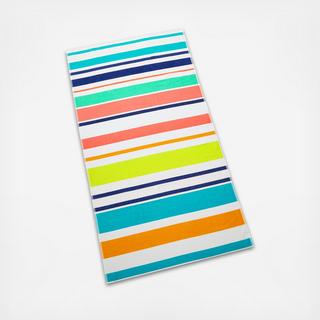 Martha Stewart Collection - Multi Stripe Beach Towel