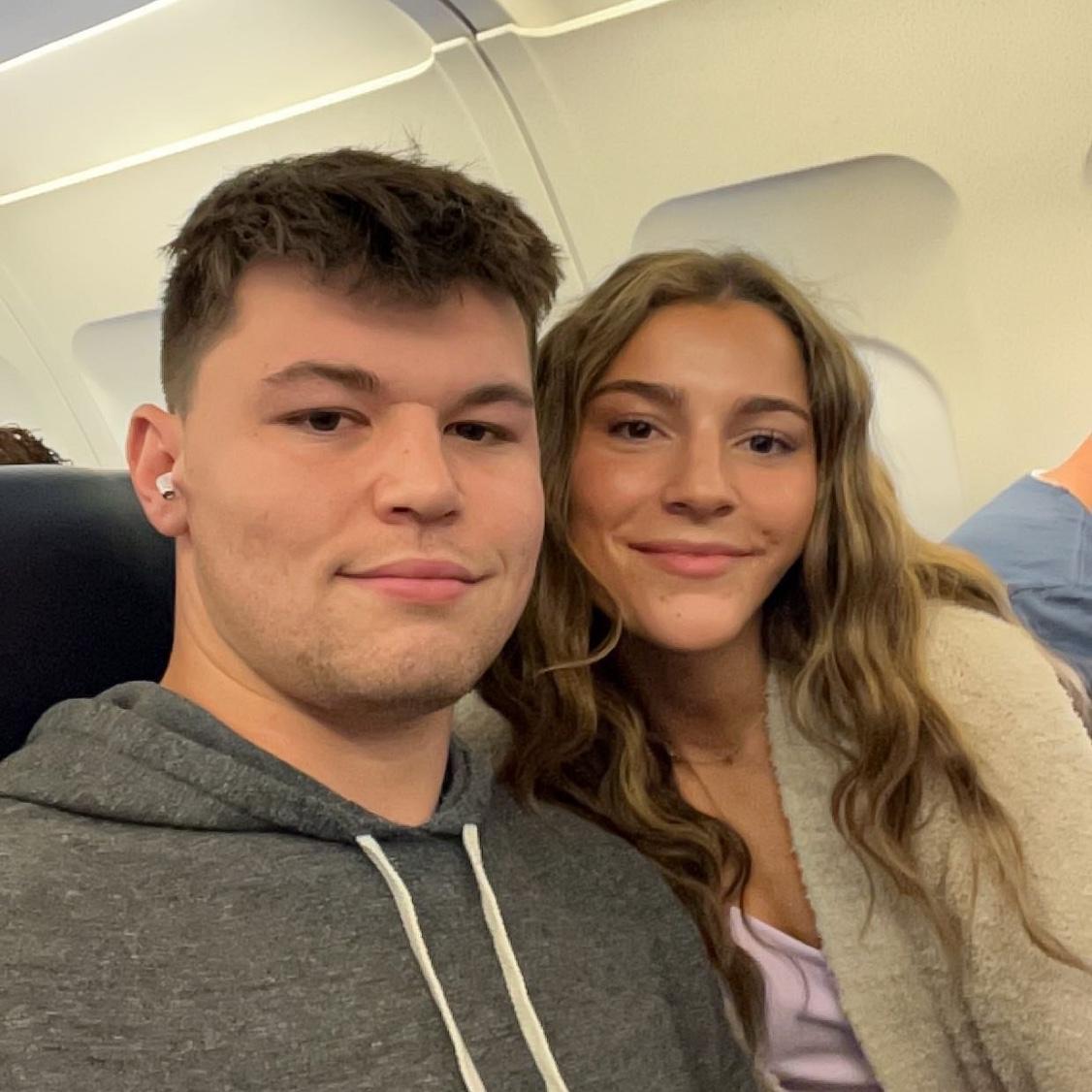 First plane ride together!