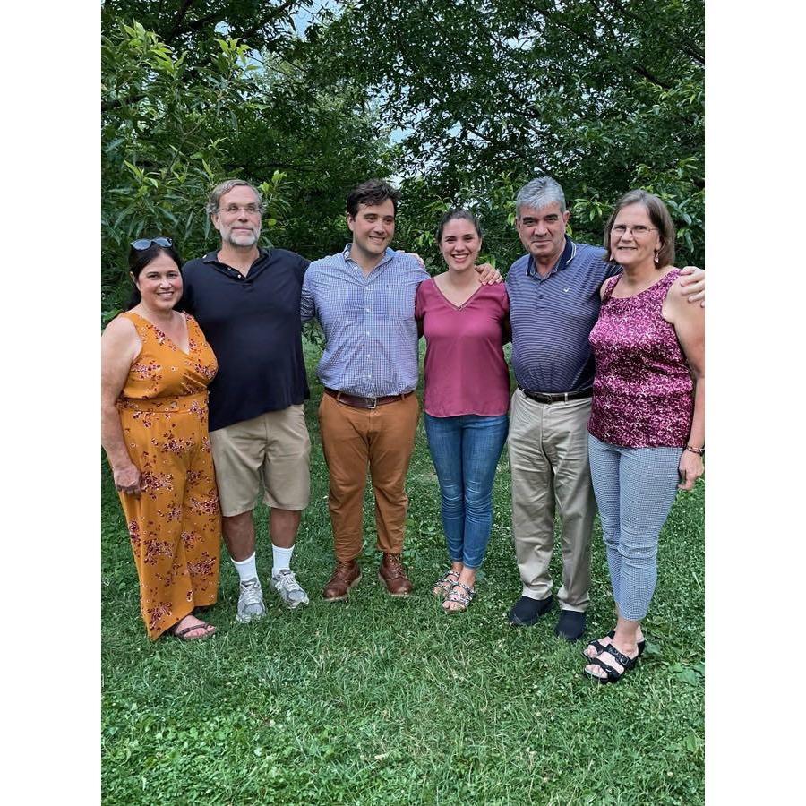 Parents together during our engagement!