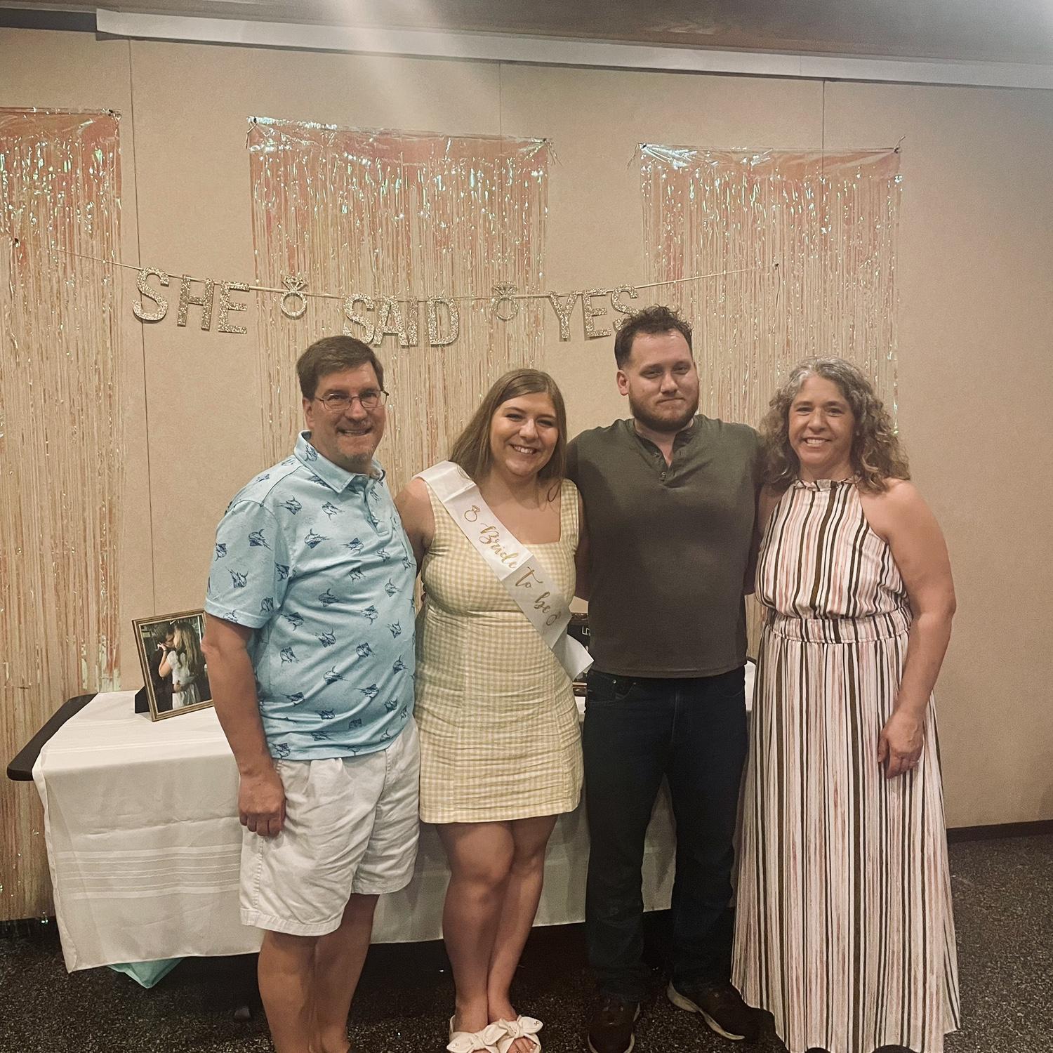 The happy parents!