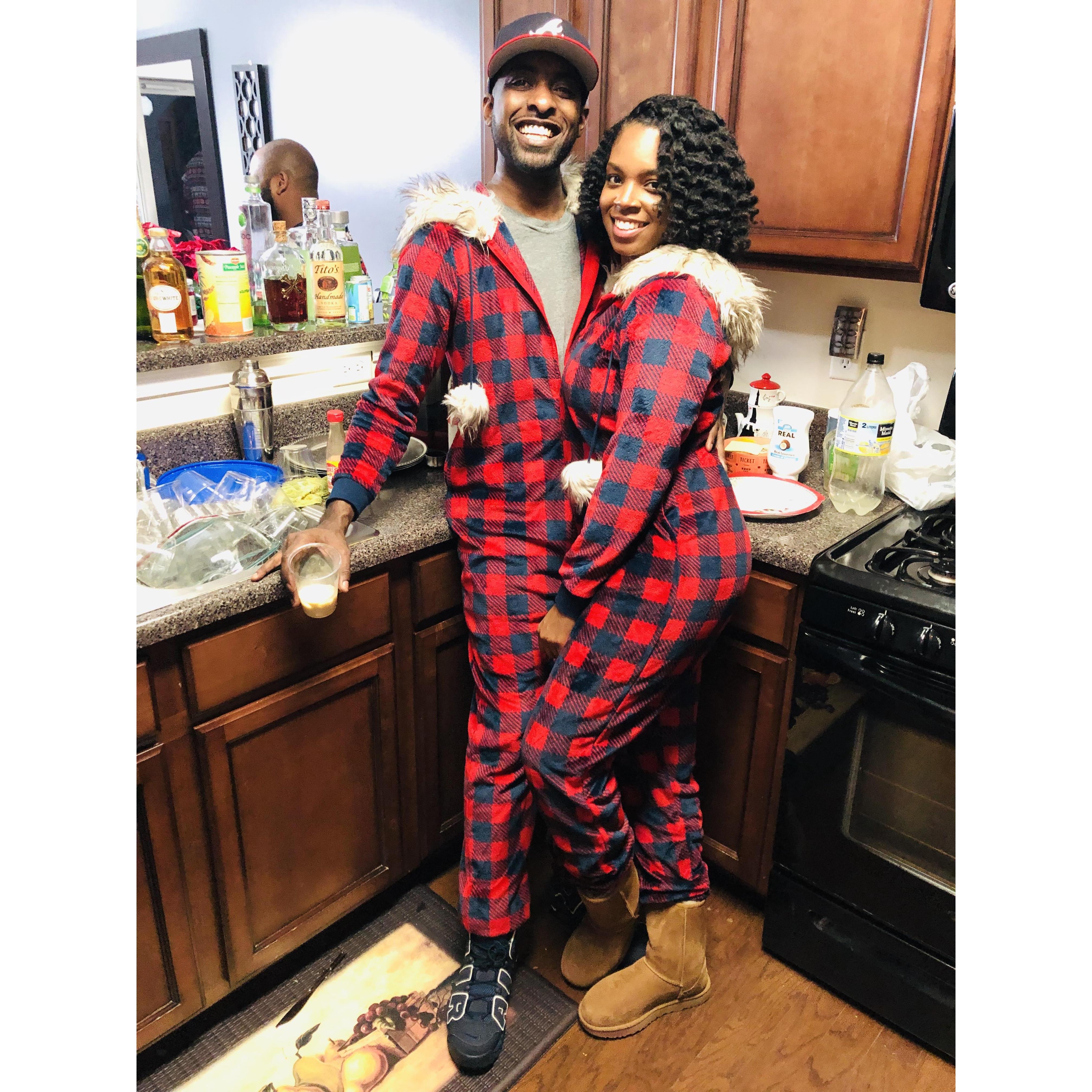 When your don't have to force your man to do corny things because he's always with the sh*ts