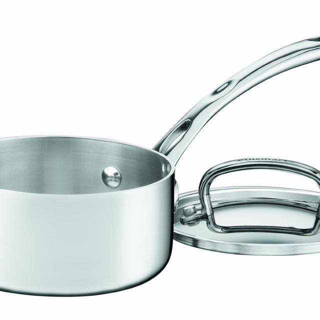 Cuisinart French Classic Tri-Ply Stainless 1-Quart Saucepan with Cover