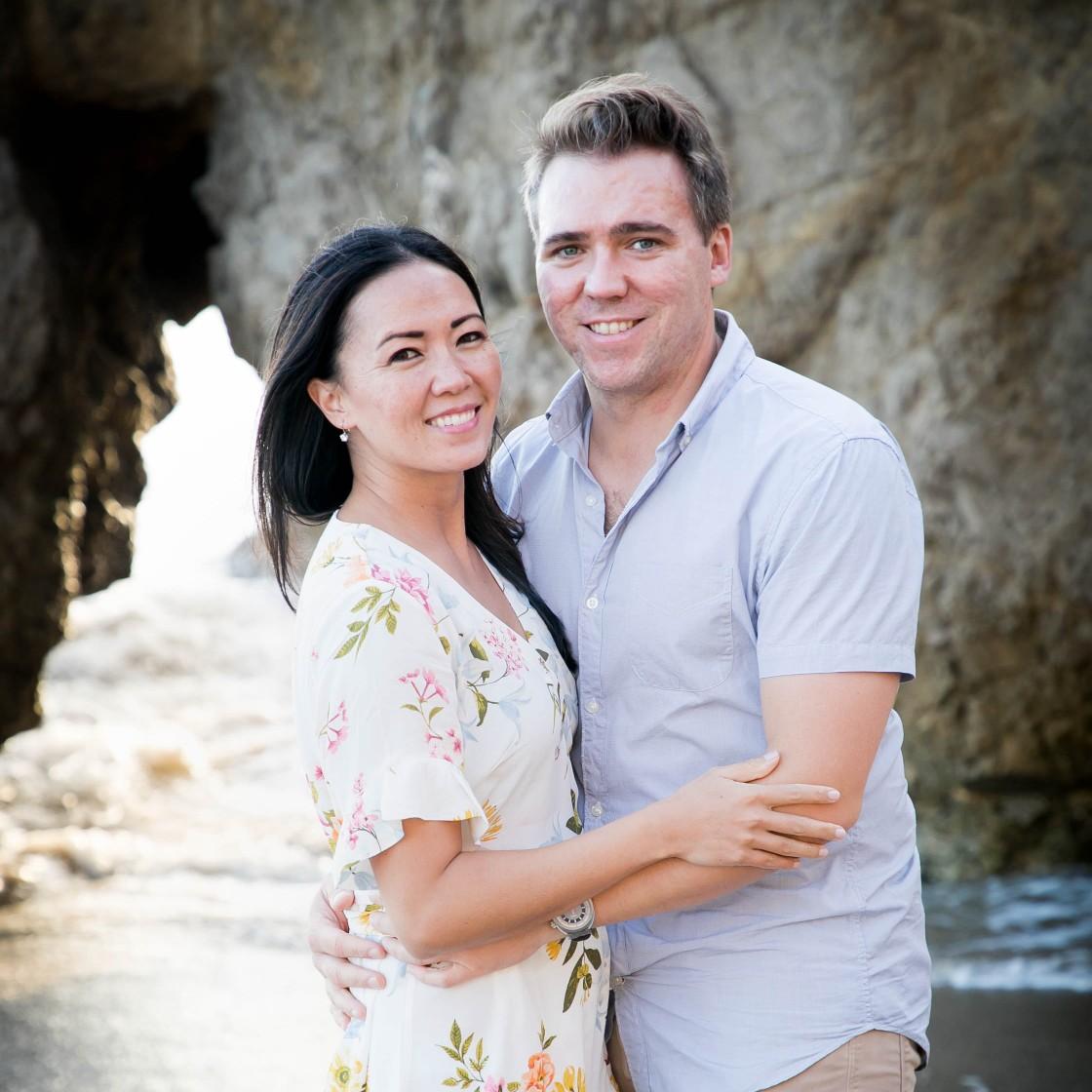 Fun fact: Theo is technically in these engagement photos!