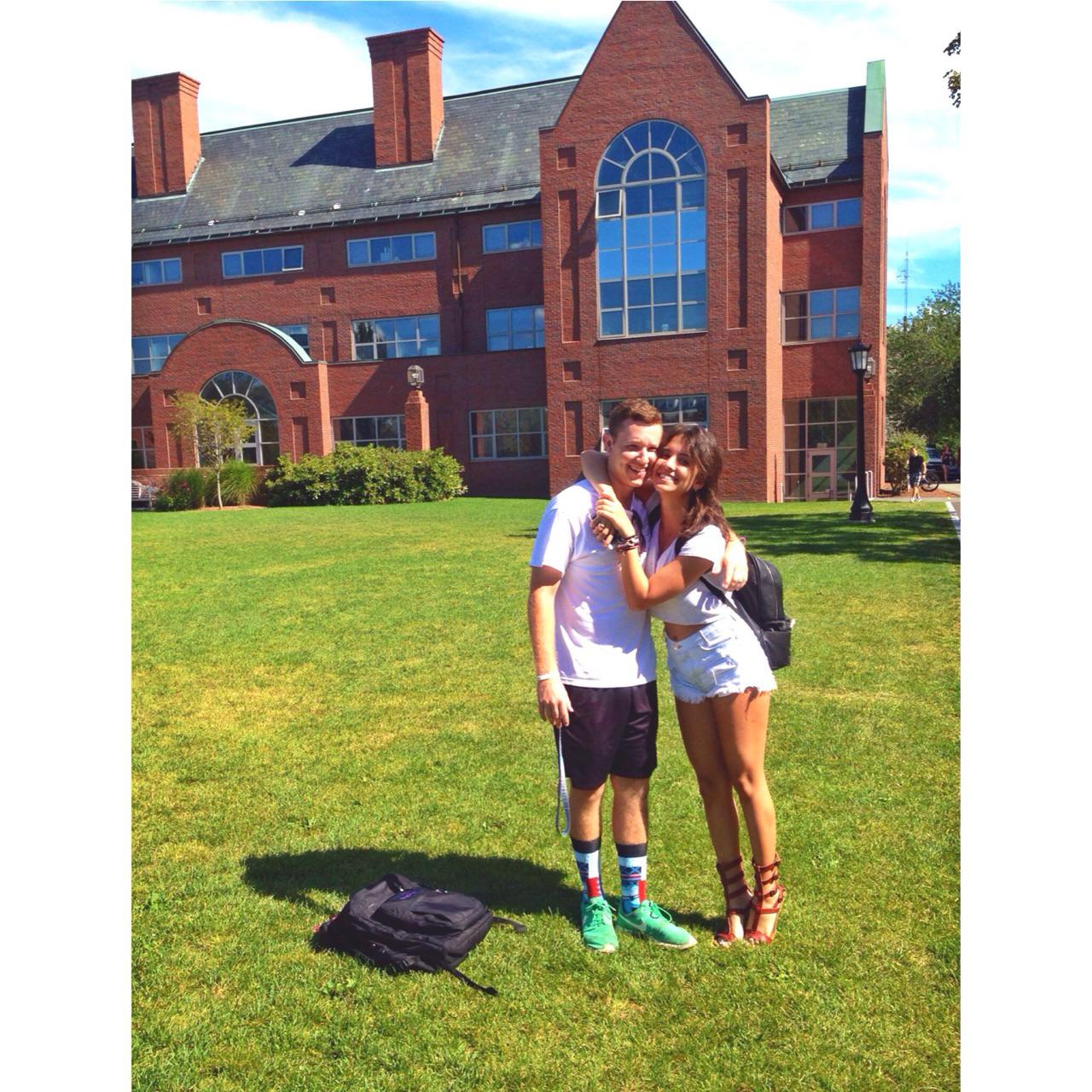 First Day of Class at Tufts 2014