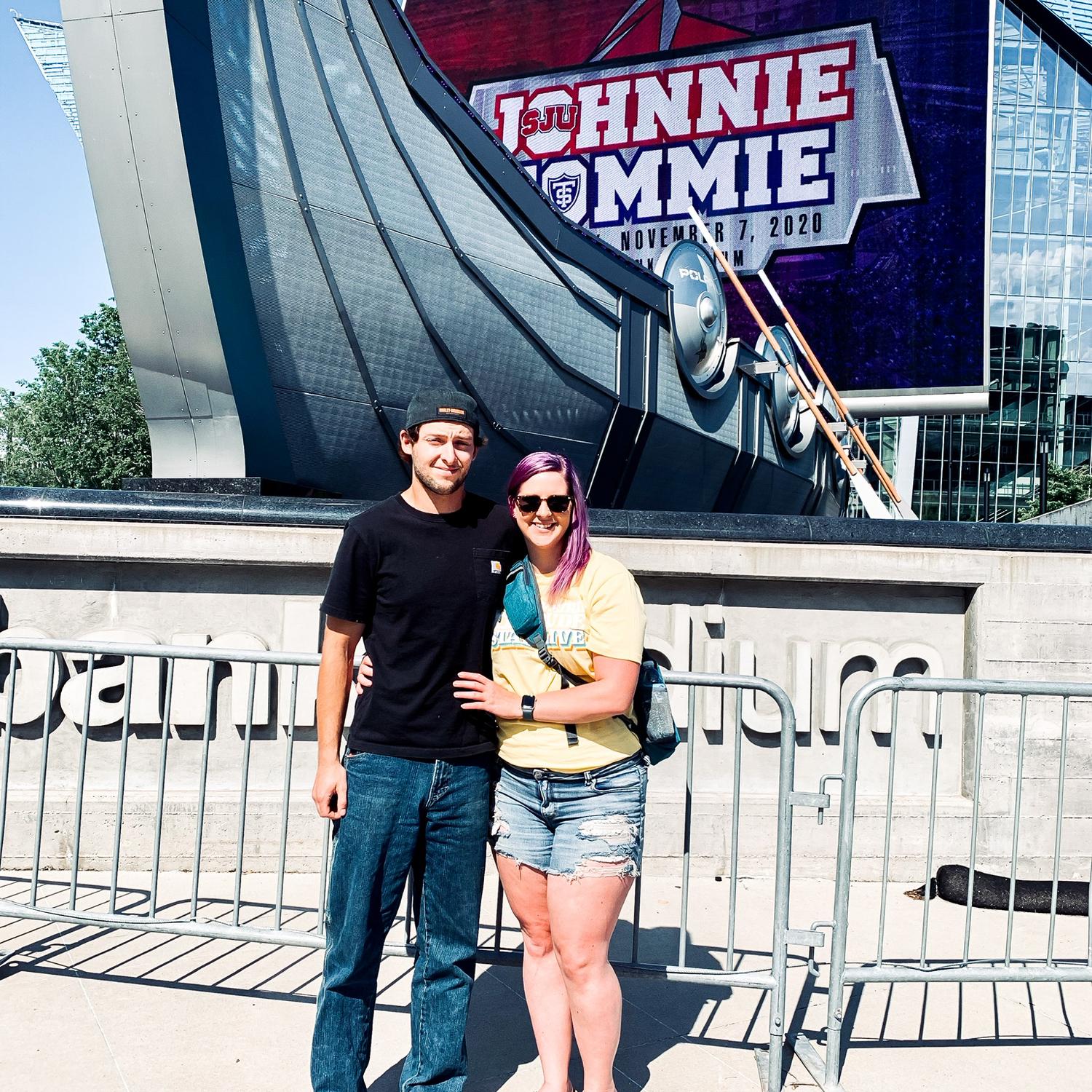 First trip to Minnesota together 💜