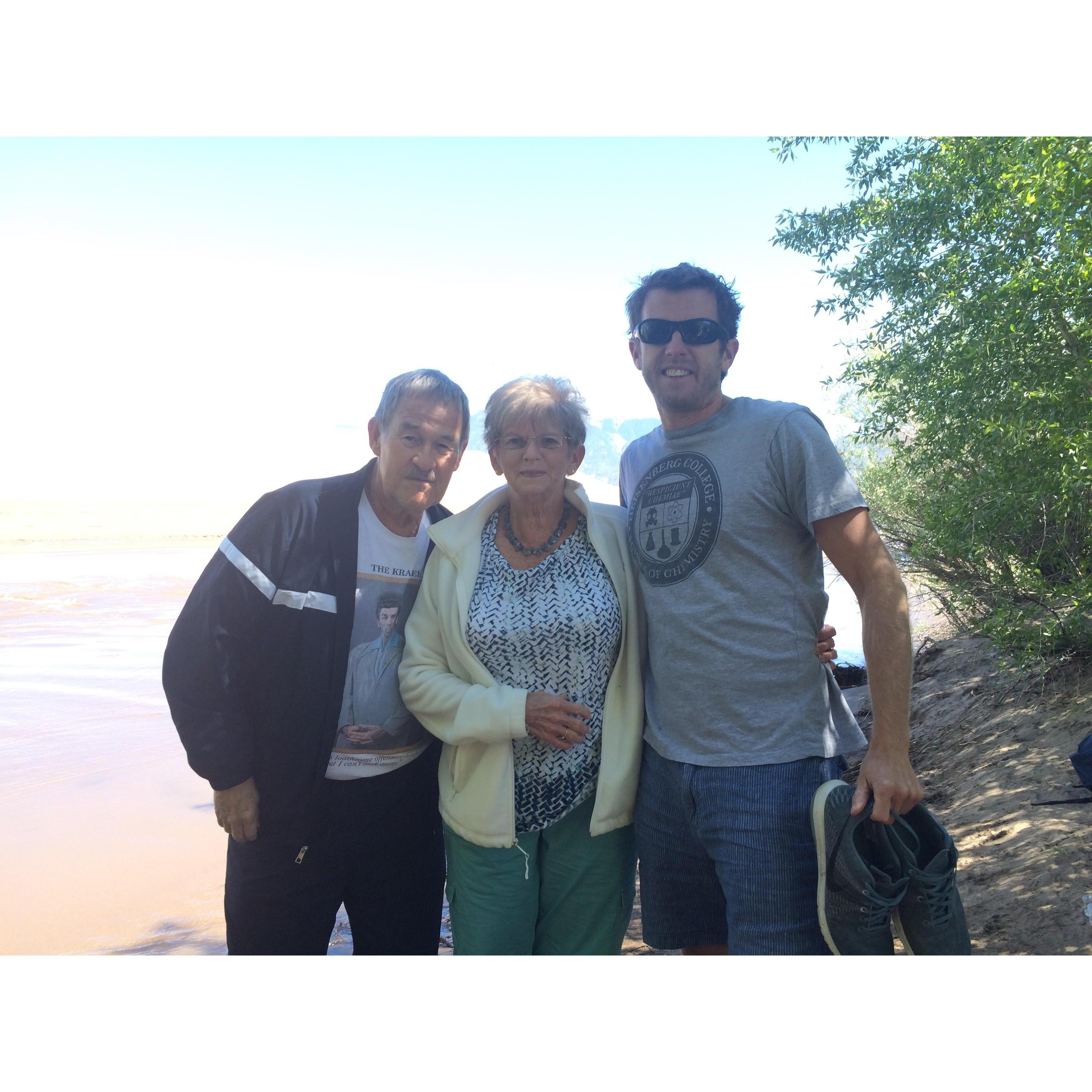 Kelly's mom and dad came for a visit in June 2016. They visited south central Colorado, which included the Great Sand Dunes National Park.