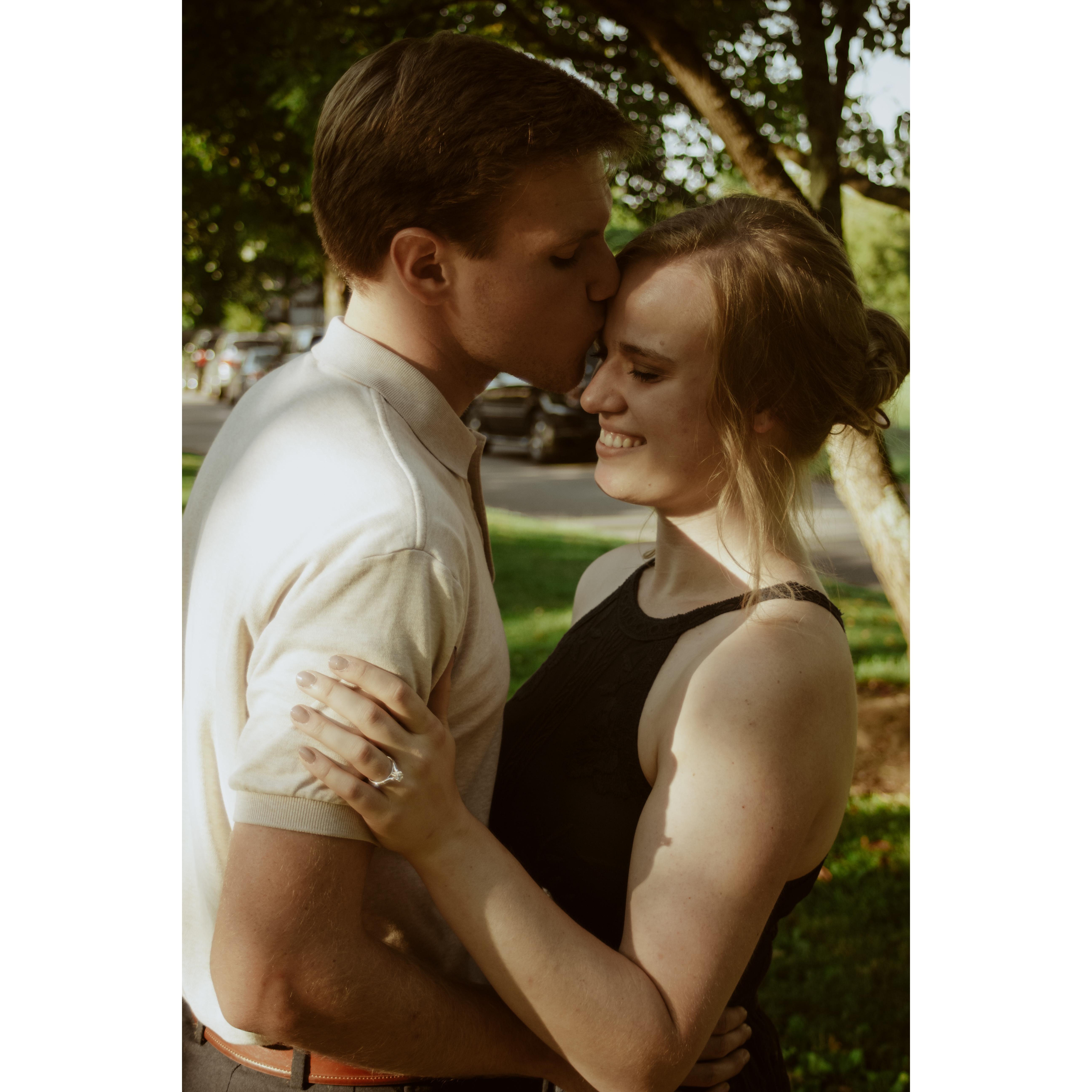 Our photographer had to work so hard for this photo! We couldn't understand how she wanted us to pose- we thought we looked so unnatural! The photo turned out amazing, and we are so thankful!