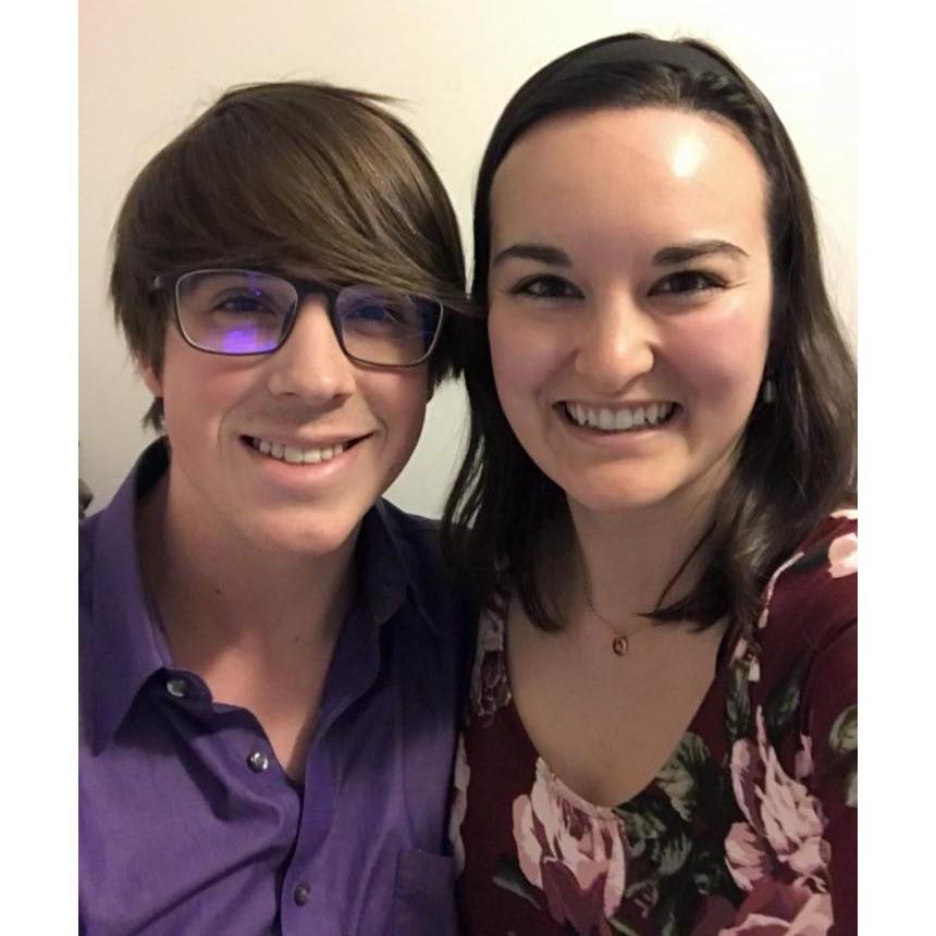 Meghan and Austin dating while attending Utah State University.