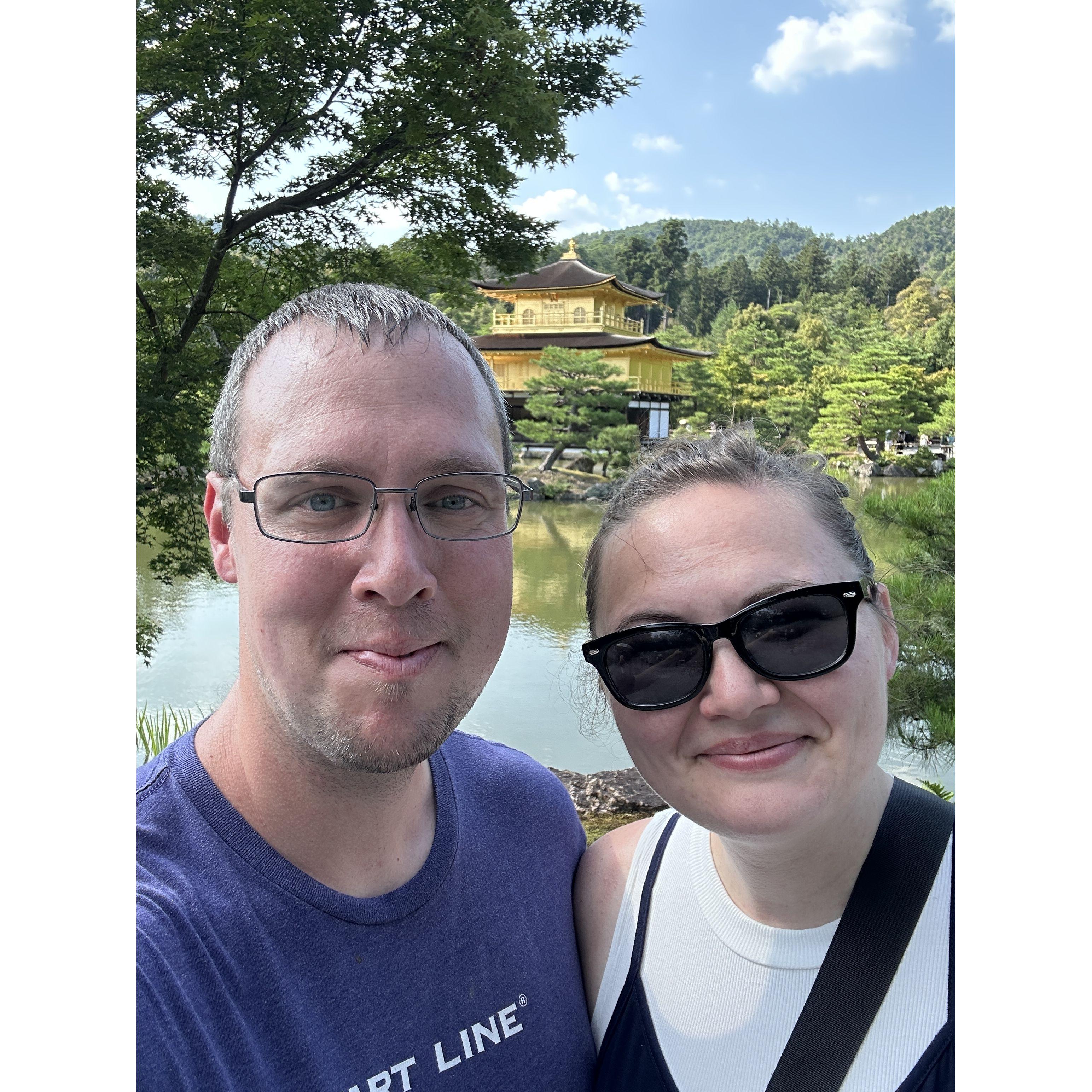 Enjoying the outdoors in Japan!