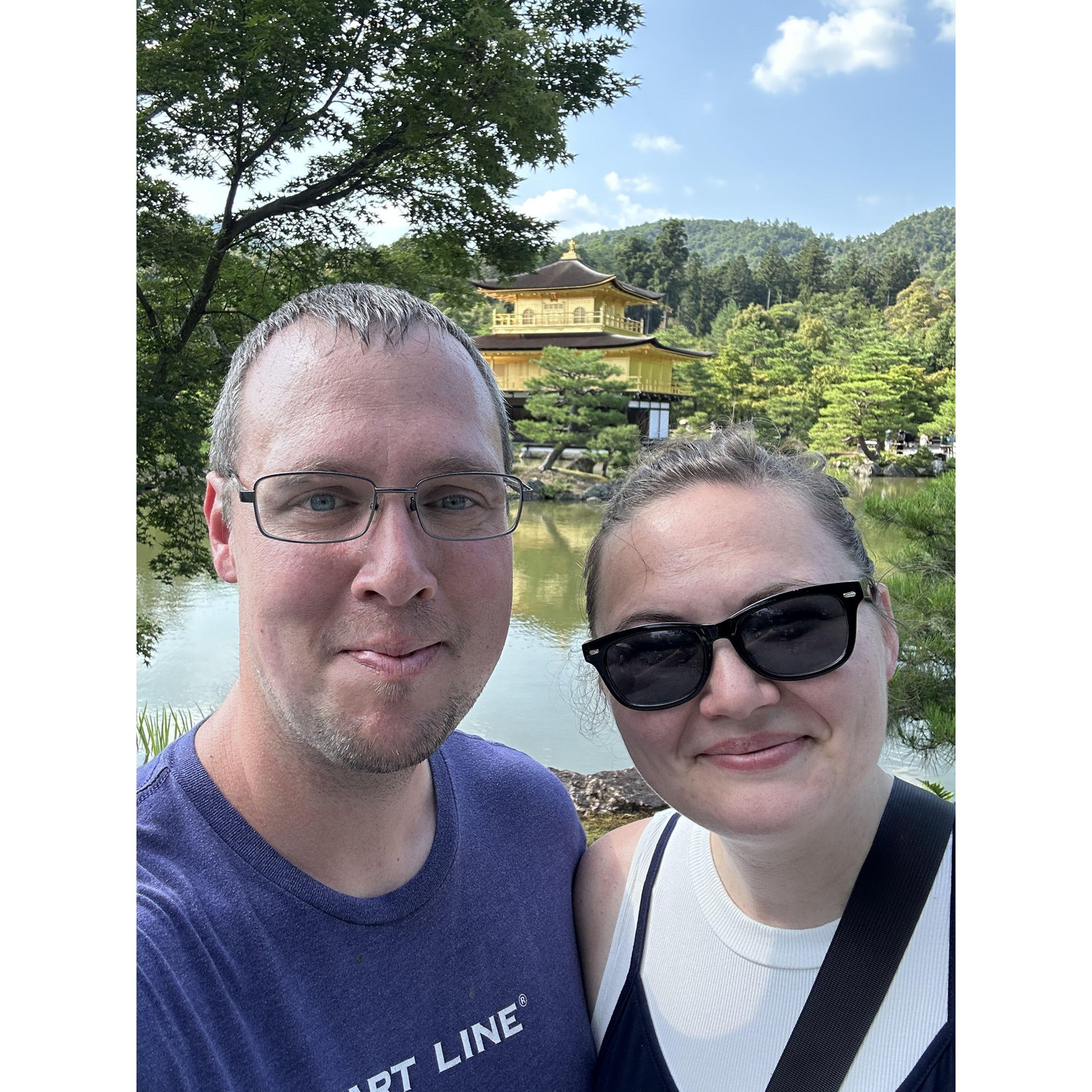Enjoying the outdoors in Japan!