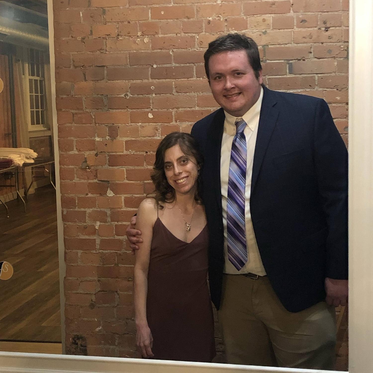 Austin and Anna at Barrister’s Ball through UB April 2022