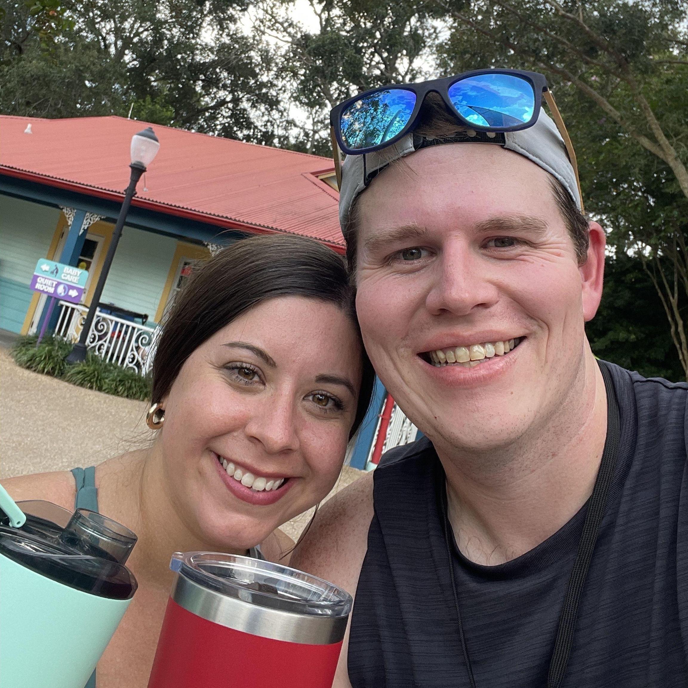 One of our many trips to Seaworld!