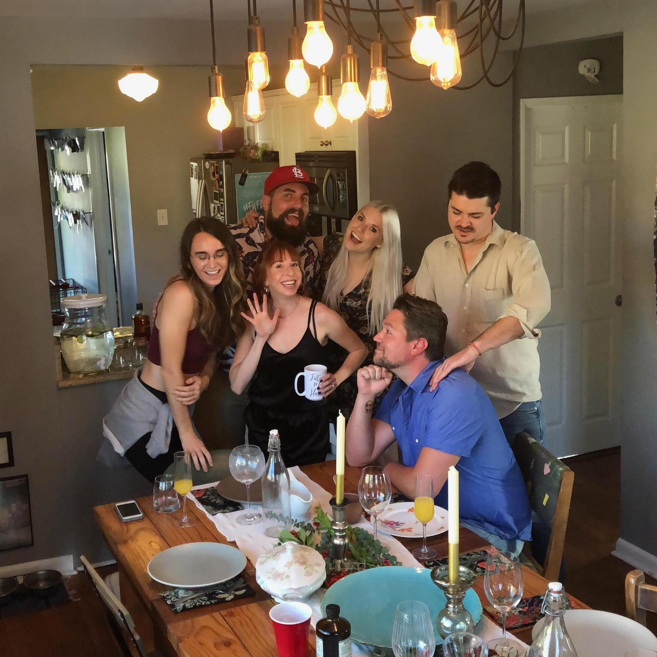 Hosting our little LA fam Thanksgiving