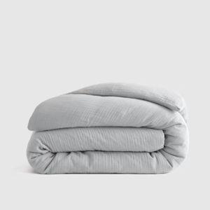 Organic Airy Gauze Duvet Cover | Quince in Mist