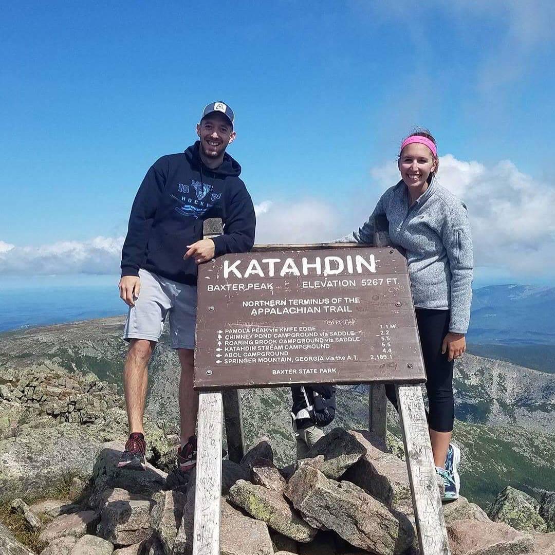 Our first time conquering Mt. Katahdin!