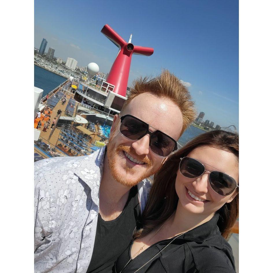 Celebrating our 1 Year Anniversary by going on a cruise to Ensenada Mexico