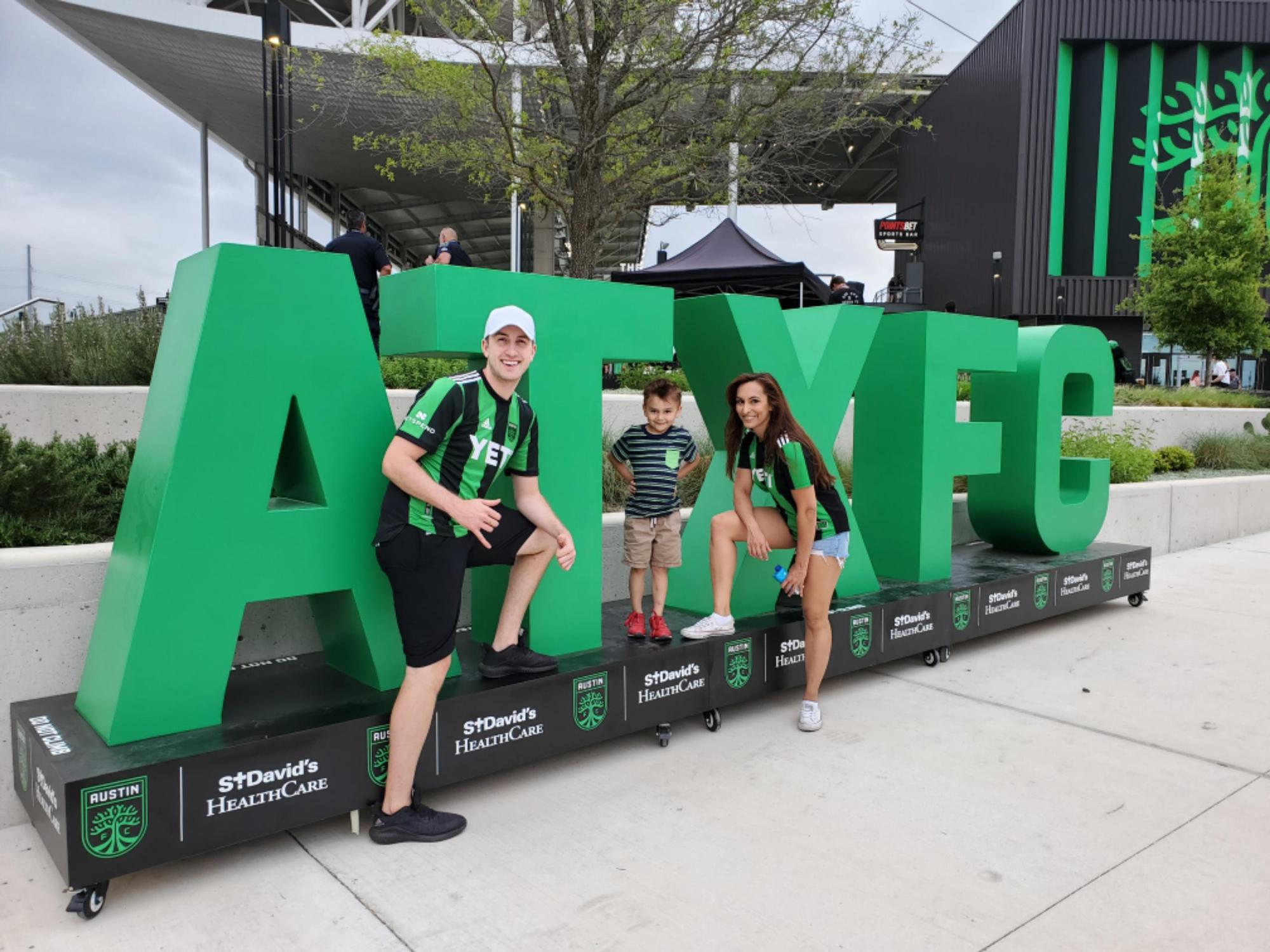 Soccer fans!