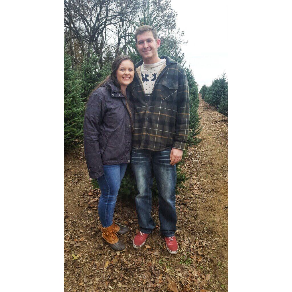 Our second Christmas together.