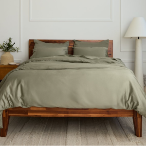 Egyptian Cotton Duvet Cover - King/Cal King, Eucalyptus
