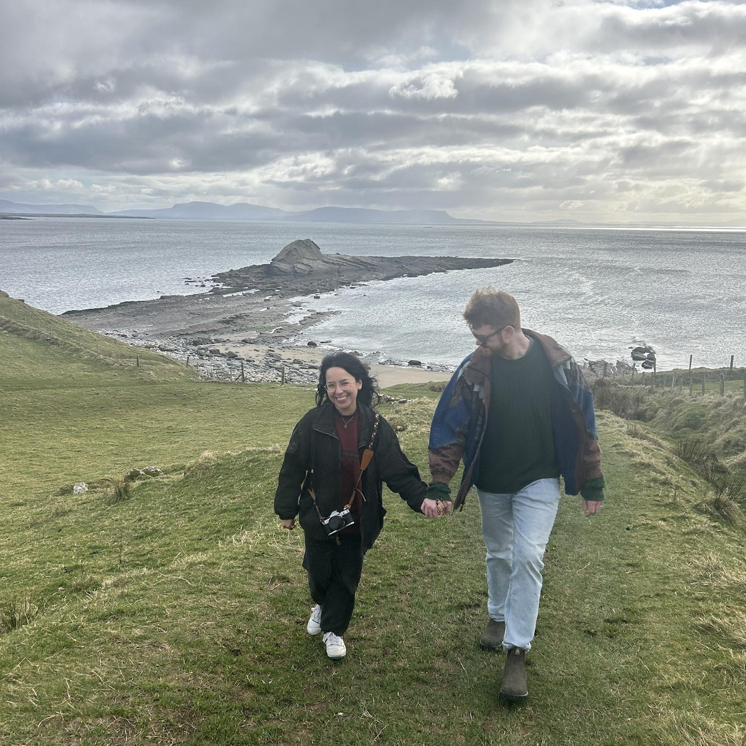 Our first international trip together - to Ireland!