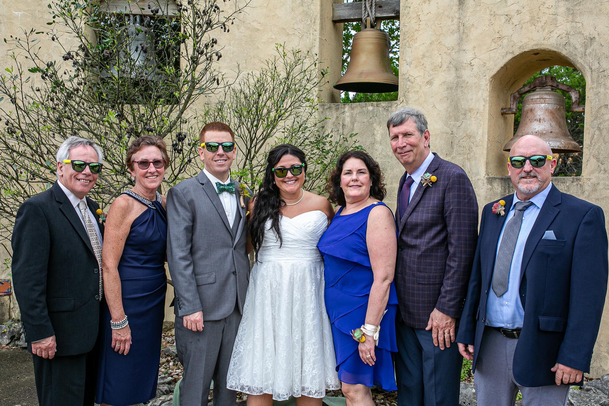 The wedding crew, aka the parents 😎🥰