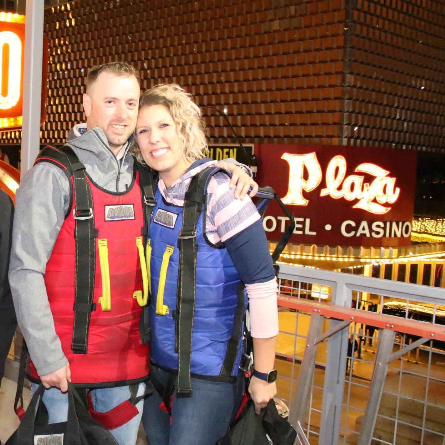 My 30th Birthday Ziplining in Vegas. Cody's first Trip Meeting My Parents