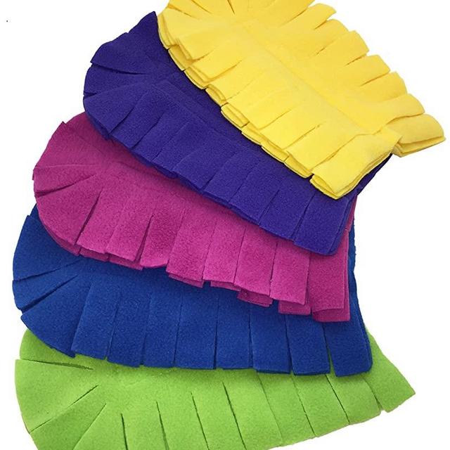 Xanitize Fleece Refills for Swiffer Hand Duster - Reusable, Dry Duster - 5-Pack Rainbow (Jewel)