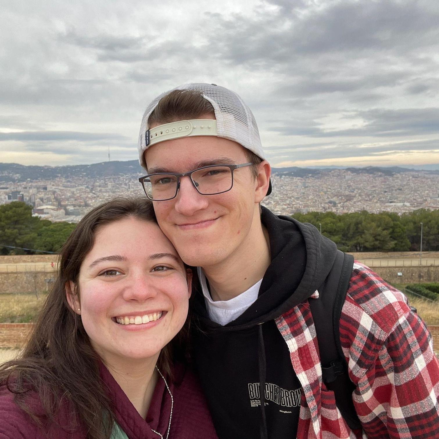 Our first international trip together! We had so much fun exploring Barcelona. (January 2024)