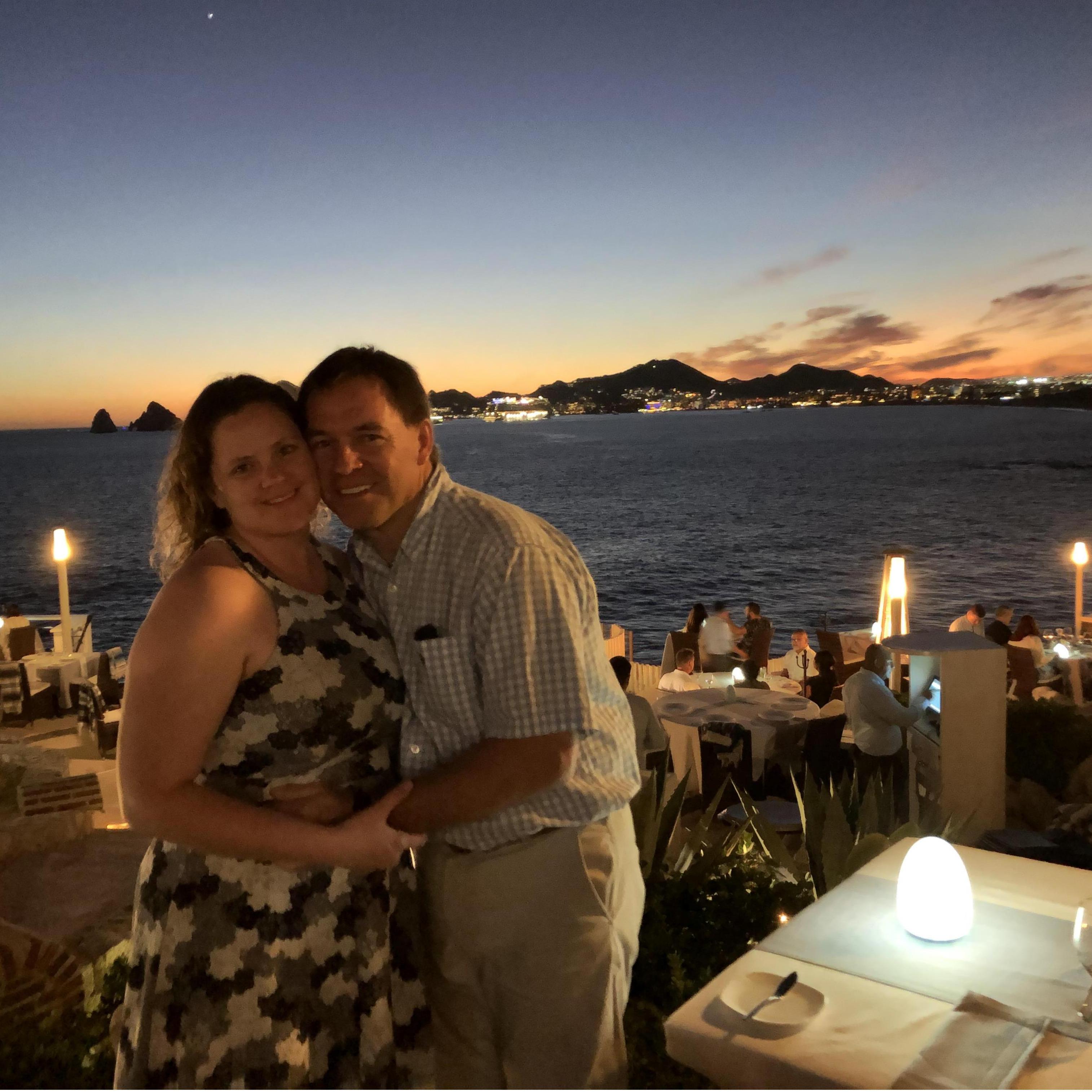 Romantic dinner in Cabo