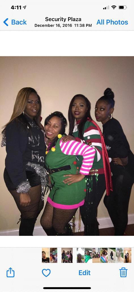 Ladies night at the ugly sweater party