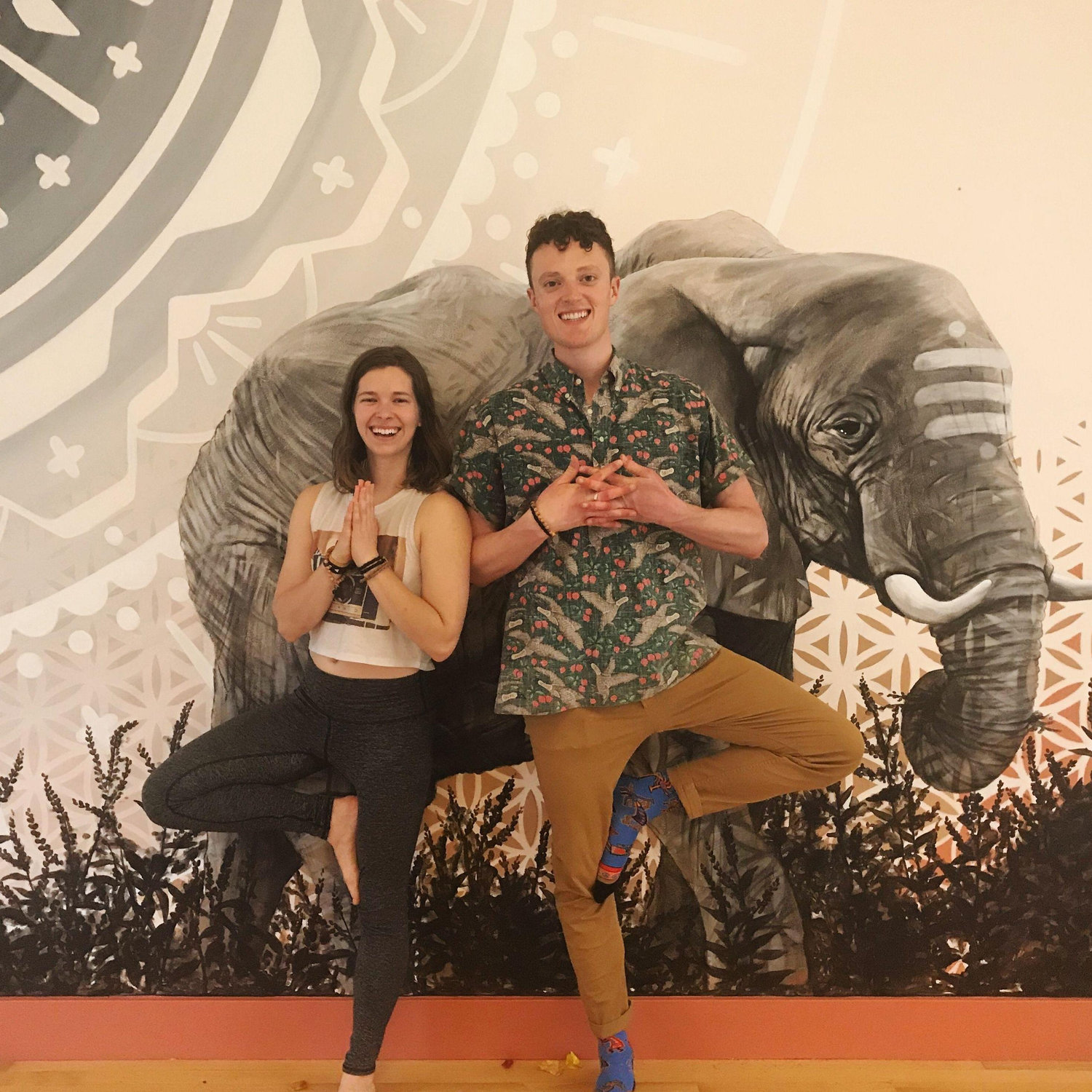 Yoga teacher training at Laughing Lotus.