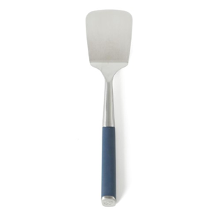 Calphalon Edge Stainless Steel Solid Turner - Navy Blue