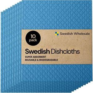 Swedish Dishcloths, Blue