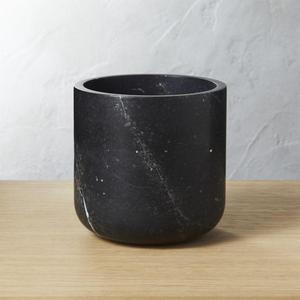 Black Marble Planter