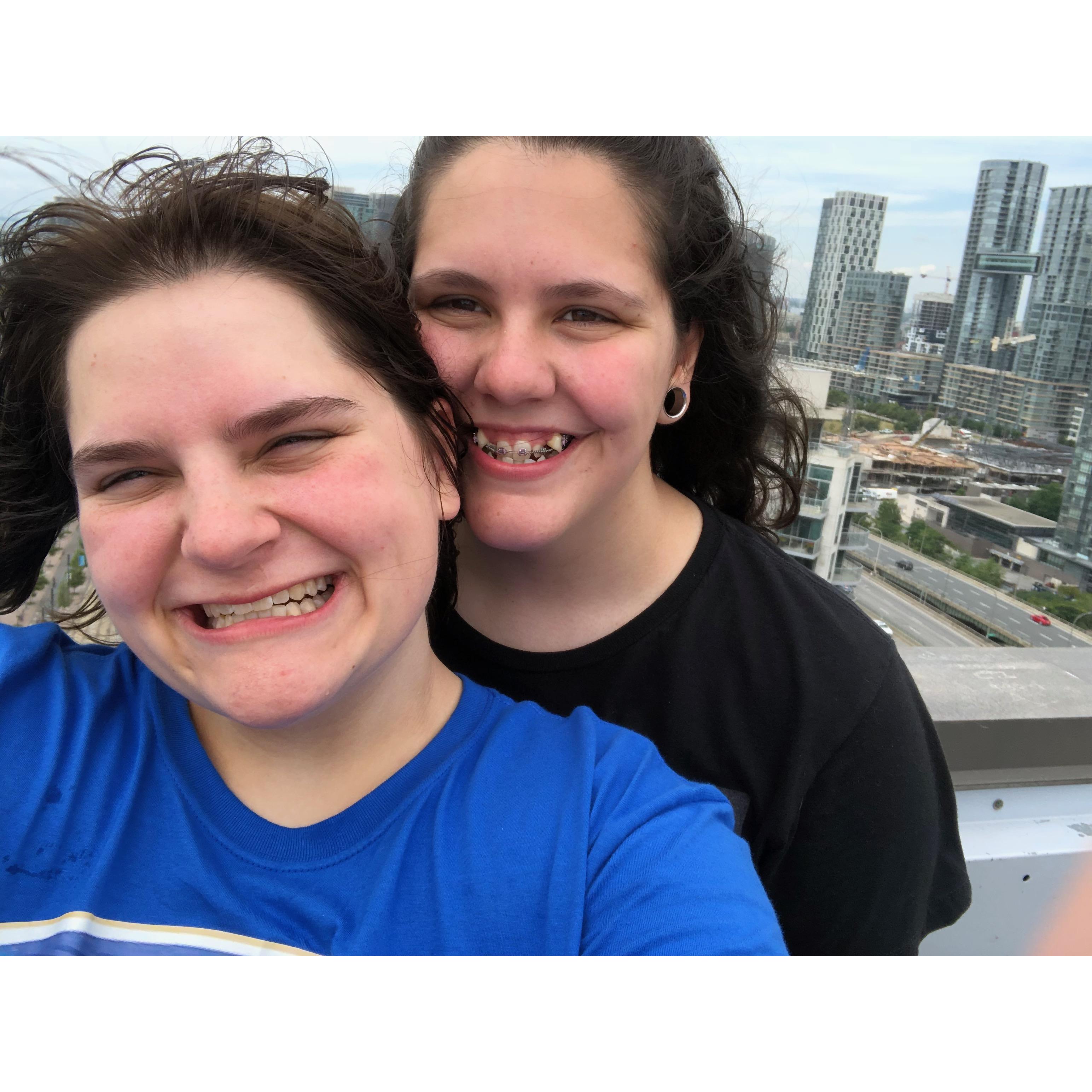 Our first trip to Toronto together! We had a lovely time. It was our first vacation alone.
