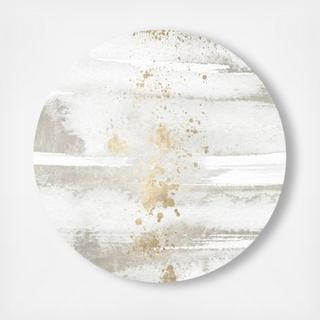 Sun And Rain Circle Acrylic Art