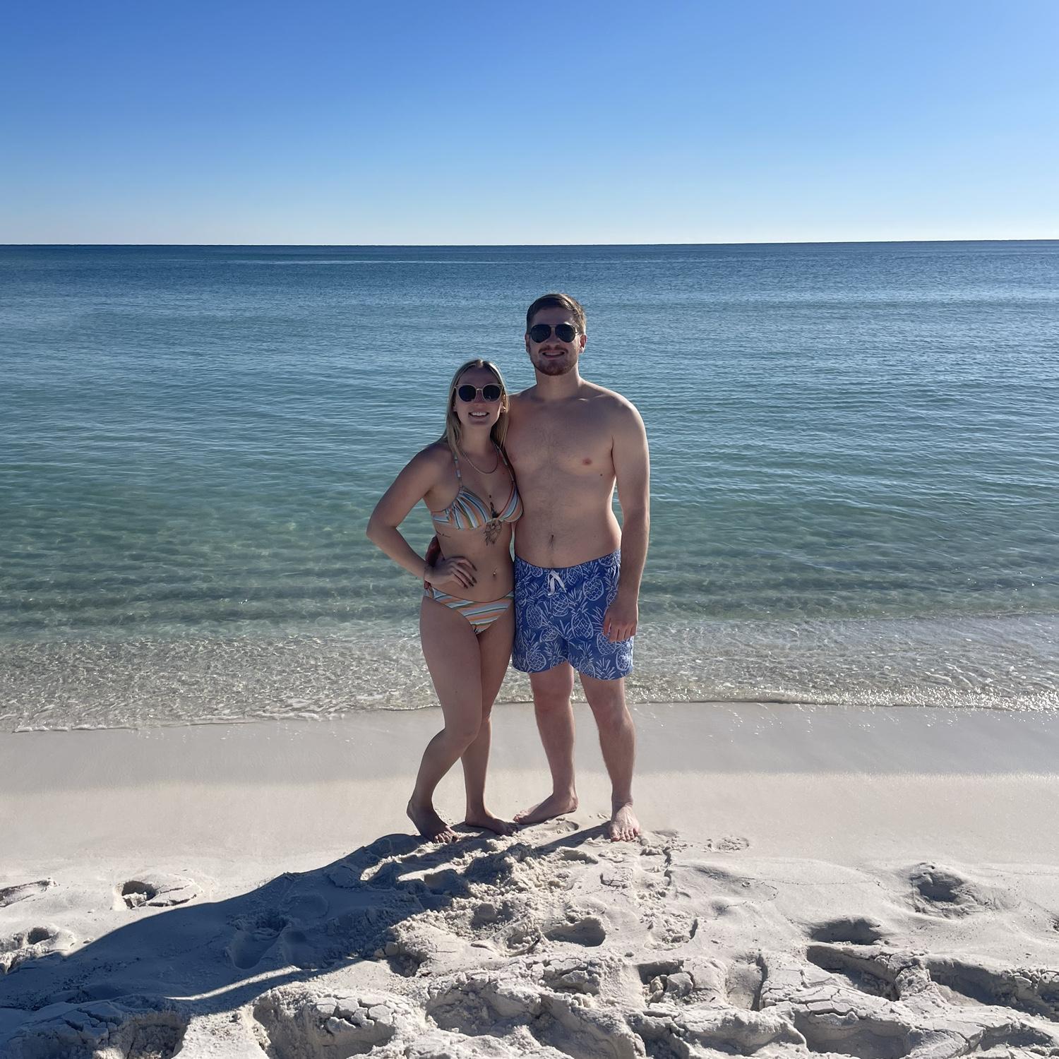 Our first trip together to Destin, Florida!