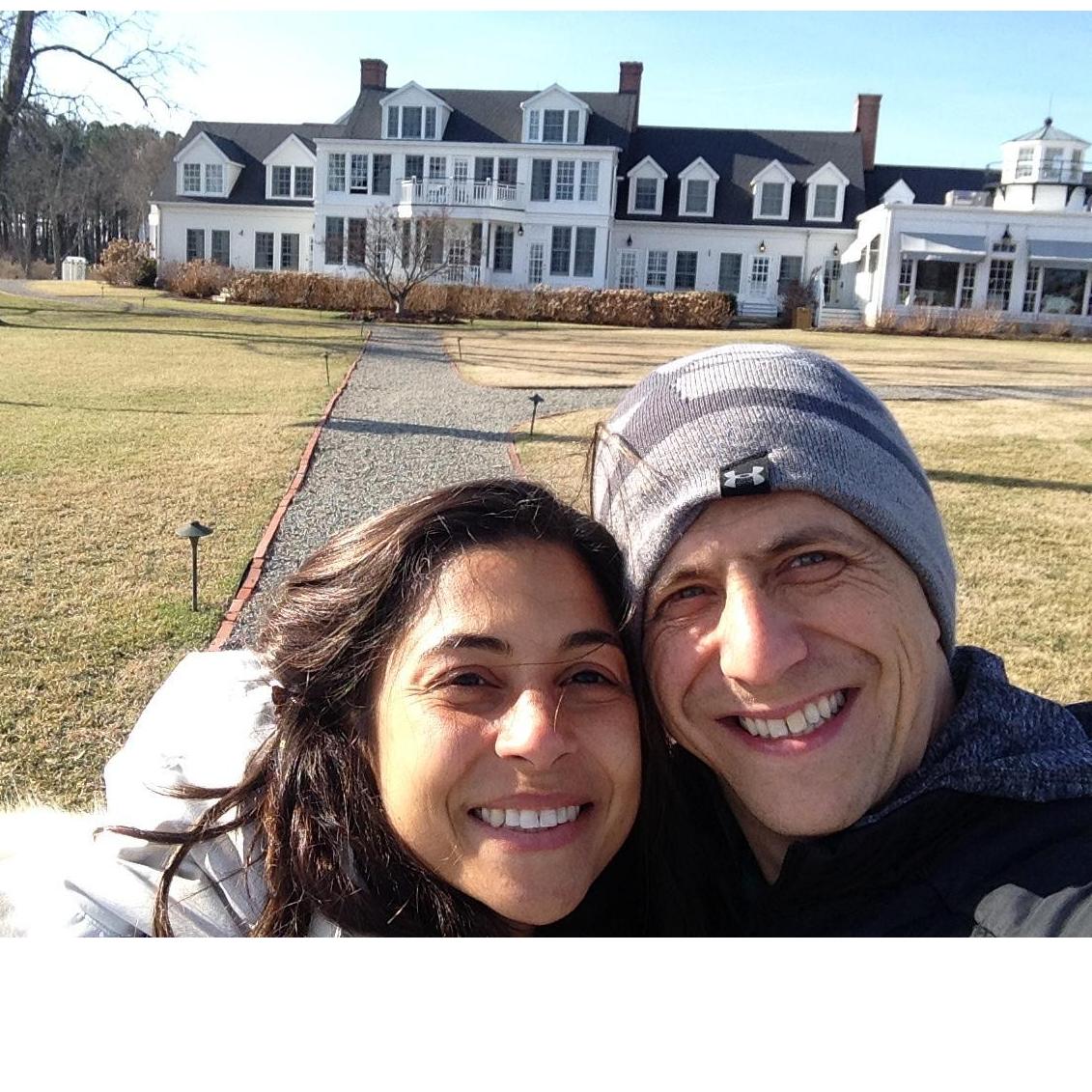 Our first wintry weekend away in St. Michael's, Maryland. We ate brunch at the Inn at Perry Cabin, where the film Wedding Crashers was filmed.